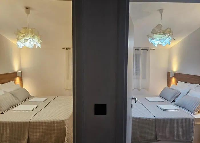 公寓 Cozy Designed & Sea View Sulye, Sibenik 扎博里克