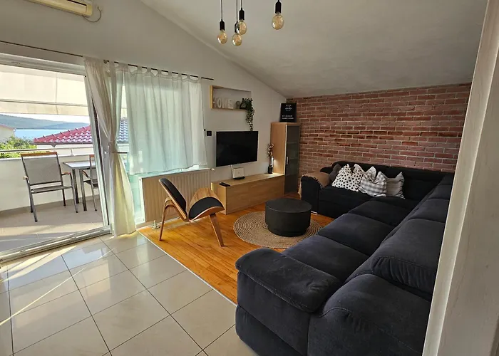 Cozy Designed & Sea View Sulye, Sibenik 아파트 자보리치